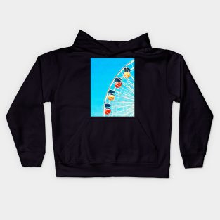 ferris wheel Kids Hoodie